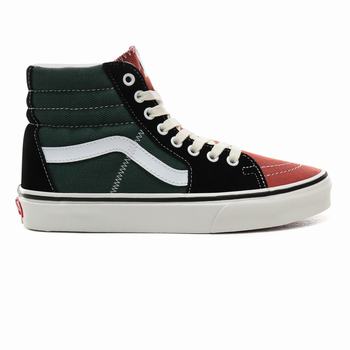 Női Vans Varsity Sk8-Hi Magasszárú Cipő VA5324976 Színes